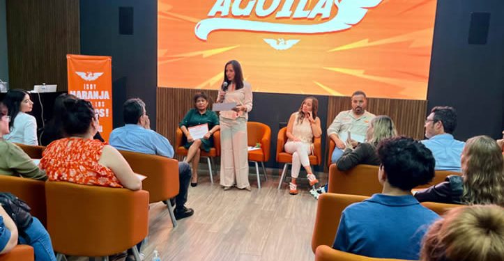 Reconoce Movimiento Ciudadano a su fuerza naranja en Hermosillo