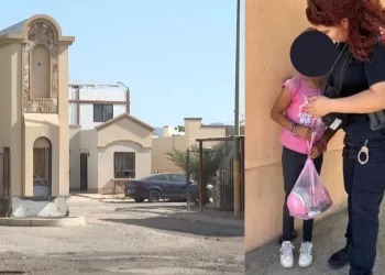Encuentran a Niña Llorando y con una Bolsita de Ropa; Huyó de su Casa en Puerta del Rey