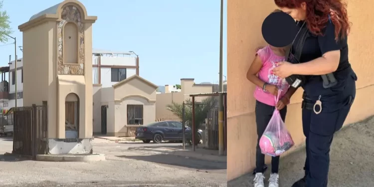 Encuentran a Niña Llorando y con una Bolsita de Ropa; Huyó de su Casa en Puerta del Rey