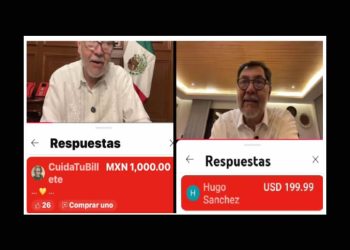 Las extrañas donaciones al canal de Youtube de Gerardo Fernández Noroña
