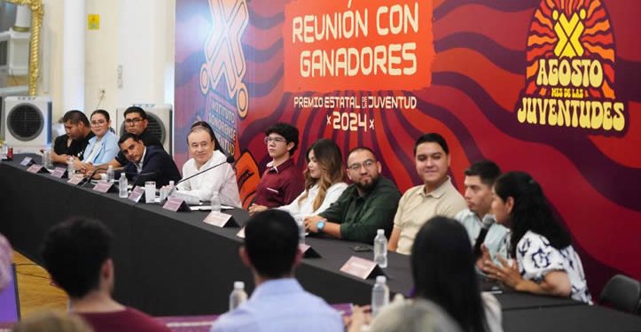 Impulsa Durazo el talento de jóvenes líderes, con Premio Estatal de la Juventud