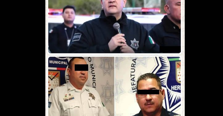 Detienen a ex directivos de la Policía de Hermosillo