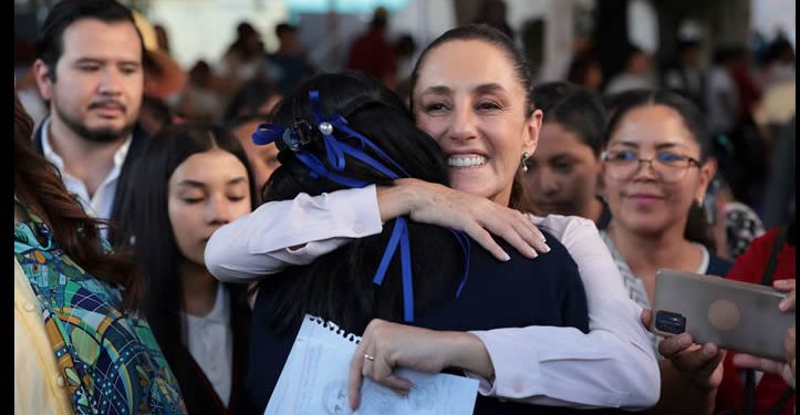 En julio, Sheinbaum recibe una aprobación de 75%