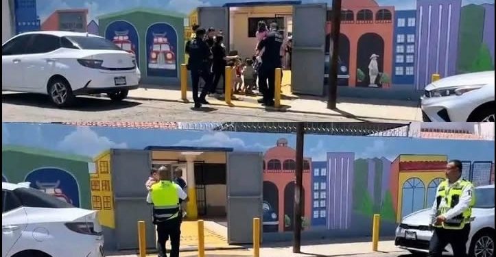 Evacuan Guardería por explosión de transformador de la CFE; cien infantes fueron sacados del inmueble