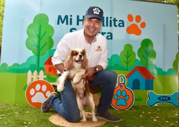 Lanza Toño Astiazarán “Huellita Segura” para protección de animales de compañía en Hermosillo