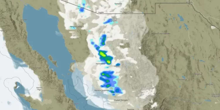 Pronostican Lluvias esta Tarde-Noche en Sonora ¿Llegarán a Hermosillo?