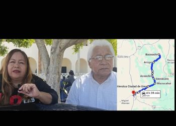 30 de agosto, caravana Bacoahui-Hermosillo en rechazo a la construcción de presas en el Río Sonora