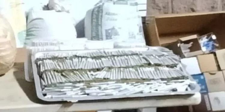 Aseguran Taller para Elaborar Cigarros de Mariguana en Hermosillo