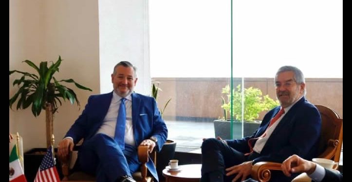La SRE responde a Ted Cruz: “Lucha contra el narco corresponde solo a México”