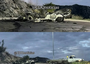 Reportan que camioneta de Natanael Cano se habría incendiado en Hermosillo