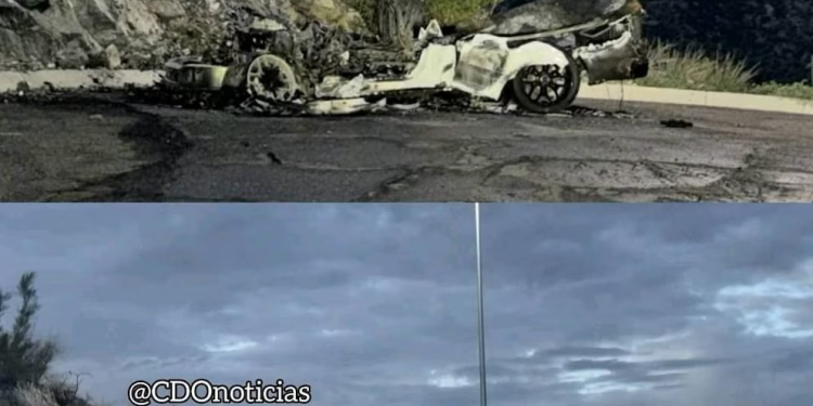 Reportan que camioneta de Natanael Cano se habría incendiado en Hermosillo