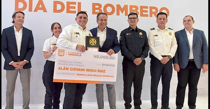 Reconoce Toño Astiazarán heroica labor de Bomberos