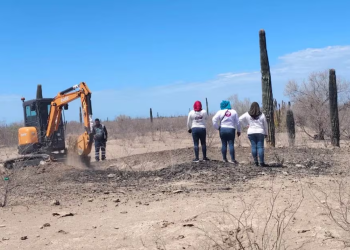 Ceci Flores halla cráneo humano en Costa de Hermosillo; confía se trate de su hijo desaparecido en 2019