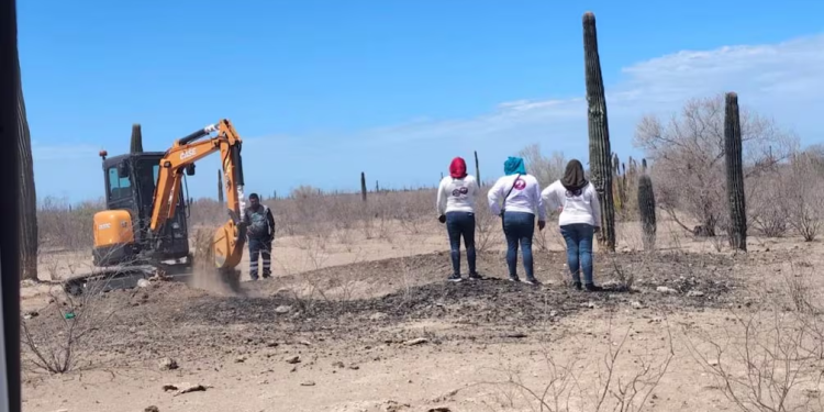 Ceci Flores halla cráneo humano en Costa de Hermosillo; confía se trate de su hijo desaparecido en 2019