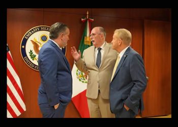 Julio Berdegué destaca reunión con Ted Cruz y el embajador de EEUU, hablaron sobre campaña contra gusano barrenador