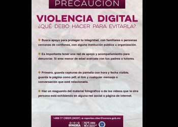 Impulsa Gobierno de Sonora acciones preventivas contra la violencia digital