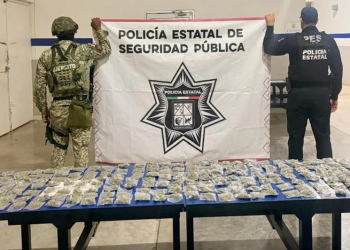 Autoridades aseguran más de 30 kilos de mariguana en Sonora