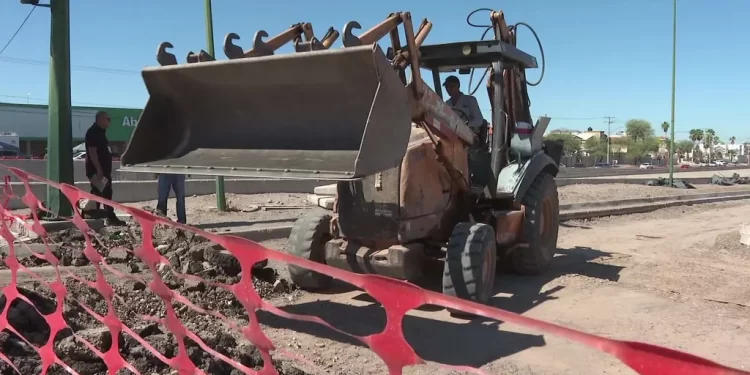 Modificarán Circulación Vial en Bulevar Paseo Río Sonora por Trabajos de Agua de Hermosillo