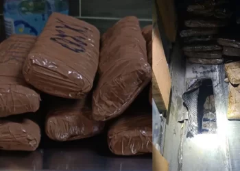 Hombre Trasladaba en su Tráiler 11 Paquetes de Heroína; Fue Detenido en Carretera de Sonora