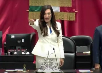 Kenia López Rabadán asume como presidenta de la Cámara de Diputados