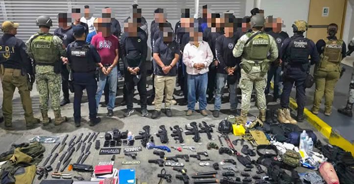 ¡La Luz del Mundo en armas! caen 38 hombres en Michoacán en campo de adiestramiento militar