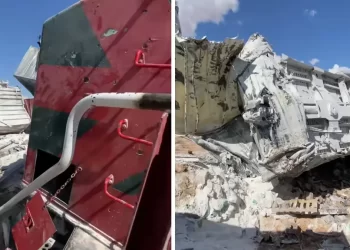 Locomotora se Descarrila y se Incendia en San Luis Río Colorado