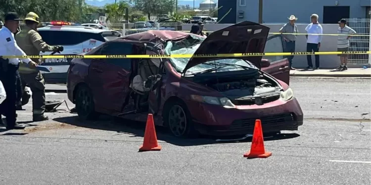 Motociclista Pierde la Vida Tras Chocar con un Vehículo en Hermosillo