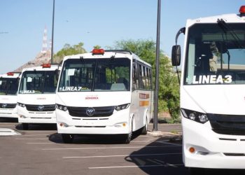 Sonora moderniza su transporte público con 63 autobuses FOTON