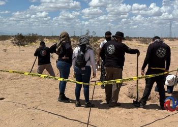 Colectivo de búsqueda de Mexicali halló restos humanos en San Luis Río Colorado