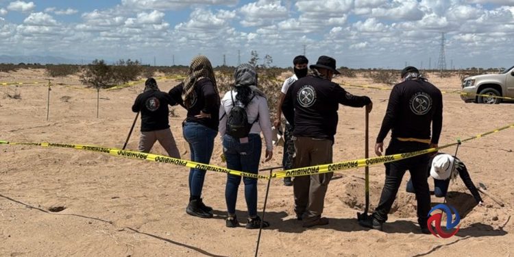 Colectivo de búsqueda de Mexicali halló restos humanos en San Luis Río Colorado