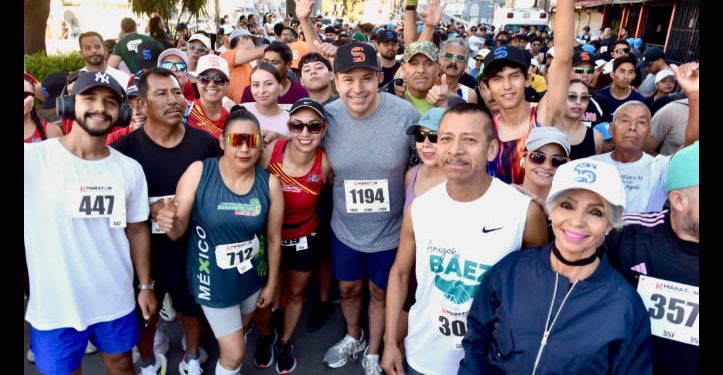 Encabeza Toño Astiazarán Primer Trote Amistoso en Nogales junto a más de 1500 corredores