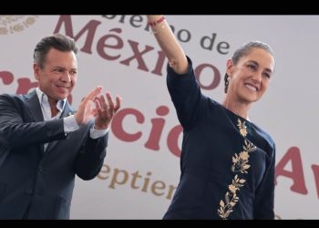 Sheinbaum bloquea rechifla a Pablo Lemus: ‘Si no hay respeto nos vamos’