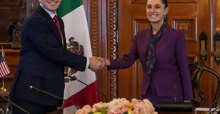 Van contra tráfico de armas, droga y huachicol: Esto fue lo que acordaron Sheinbaum y Rubio en reunión