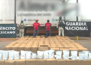 Aseguran una tonelada de metanfetamina y 15 kilos de fentanilo en San Luis Río Colorado