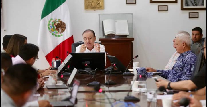 Coordina Durazo acciones de atención y apoyo tras intensas lluvias en Sonora