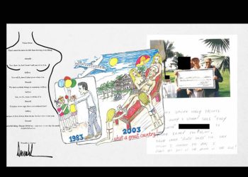 Chistes de mal gusto, fotos comprometedoras y el dibujo de una mujer desnuda atribuido a Trump: qué hay en el libro de cumpleaños de Epstein