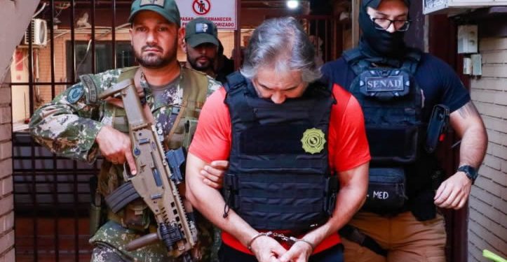 Paraguay traslada a Bermúdez Requena, quien será encarcelado en el Estado de México