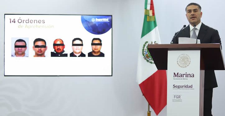 Sheinbaum asesta el mayor golpe a la corrupción con la detención de 14 funcionarios, entre ellos 6 marinos