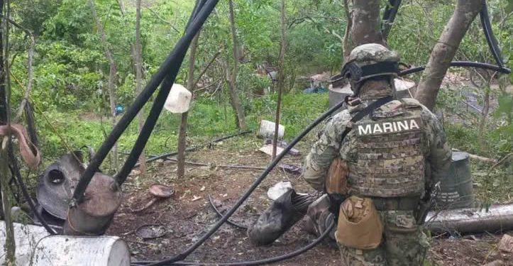 ¡Otro golpe millonario al narco! Semar asegura 21 toneladas de metanfetaminas en Durango