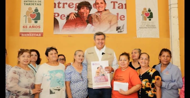 Mujeres de Sonora reciben la Pensión Mujeres Bienestar