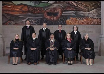 Difunden primera fotografía oficial del Pleno de ministros de “la nueva Corte”