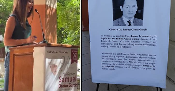 Rinden homenaje a Samuel Ocaña en el 94 Aniversario de su Natalio