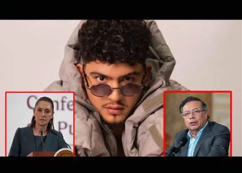 Petro pide a Sheinbaum localizar al cantante Byron Sánchez