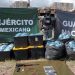 En Sonora, Guardia Nacional y Ejército Mexicano aseguran aproximadamente 70 kilos de narcótico y fusil AK-47