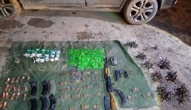 En Sonora, Guardia Nacional detiene a dos personas en posesión de armas, material bélico y dosis de droga