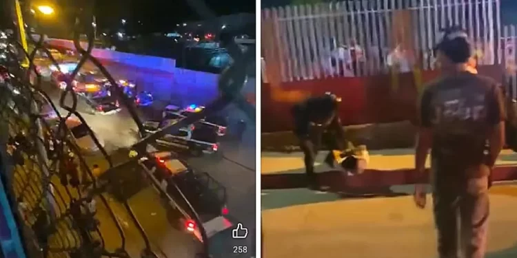 Estudiantes del Conalep causan trifulca con Policía y son detenidos en Nogales, Sonora