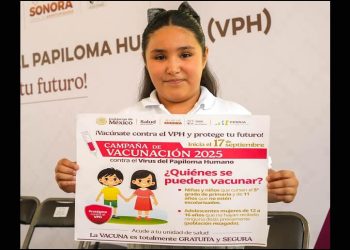 Inicia Secretaría de Salud campaña de vacunación contra el Virus del Papiloma Humano 2025