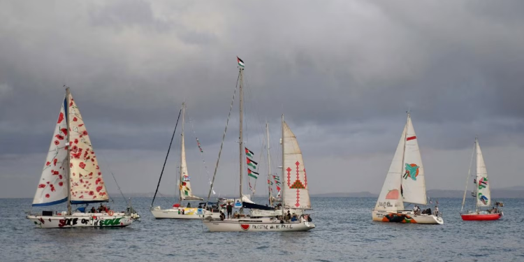 Israel ‘corta el paso’ a la Flotilla Sumud Global en aguas internacionales cercanas a Gaza