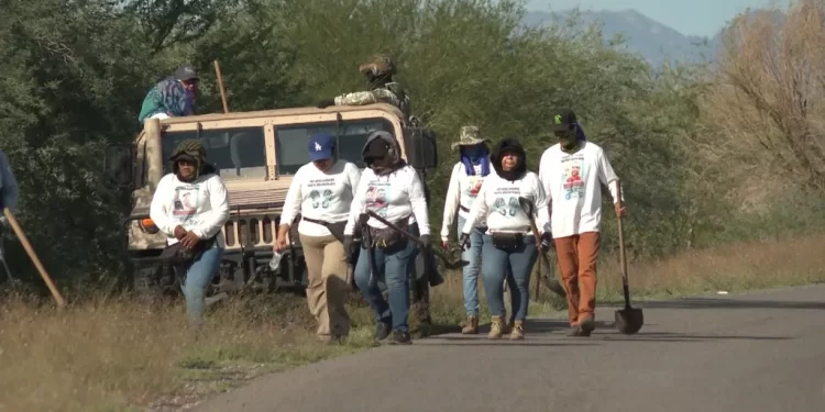 Familias y Colectivo Participan en Jornada de Búsqueda en Predio de Carretera 26 en Hermosillo
