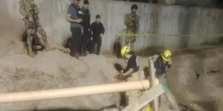 Mueren tres obreros mientras reparaban un colector pluvial en Cajeme, Sonora